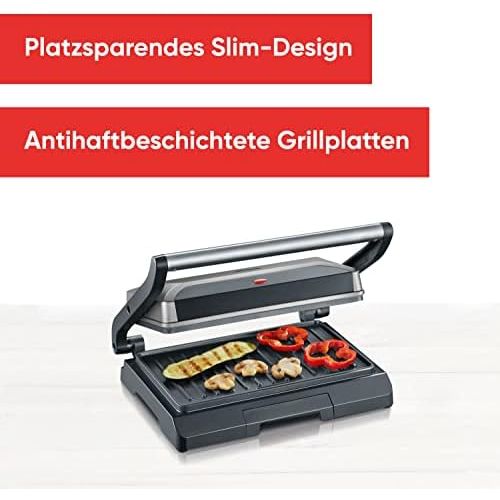  [아마존베스트]Severin 800W multifunctional compact grill, 0