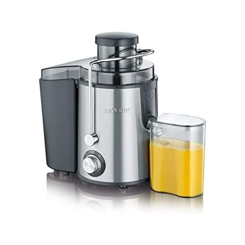  [아마존베스트]Severin ES 3566 Juice Extractor, Stainless steel black