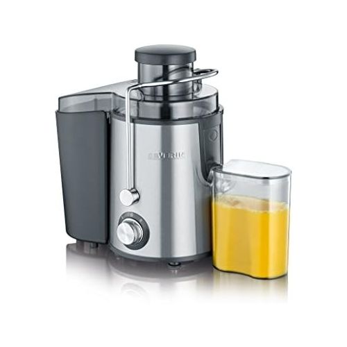  [아마존베스트]Severin ES 3566 Juice Extractor, Stainless steel black