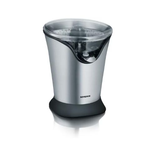  [아마존베스트]Severin CP 3534Citrus Press, Brushed Stainless Steel/Black