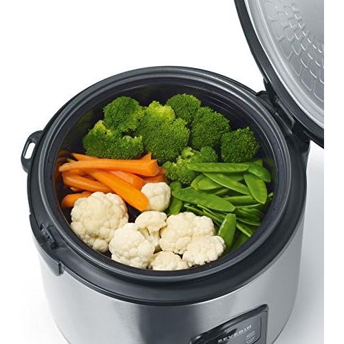  [아마존베스트]SEVERIN RK 2425 rice cooker with cooking and keeping warm function (650 W, including measuring cup and rice spoon)