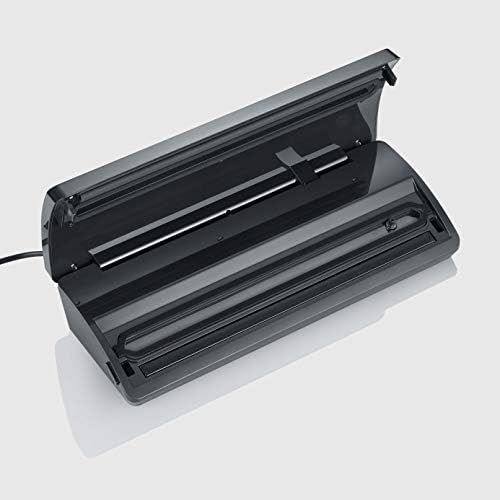  [아마존베스트]SEVERIN FS 3611 Vacuum Sealer with Integrated Cutter (Includes 1 Roll of Vacuum Film, 5 Vacuum Bags, 1 Connection Hose, Weld Seam B: 30 cm) Black