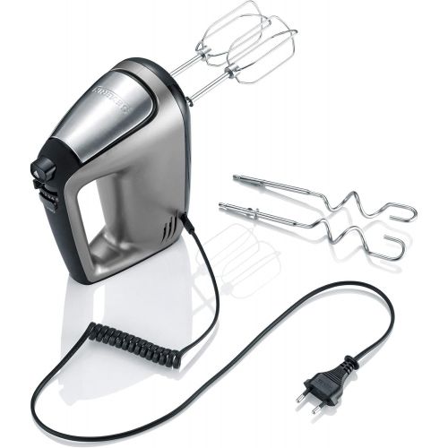  SEVERIN Hand Mixer with Spiral Cable, Approx. 400 W, HM 3830, 28.5, Stainless steel