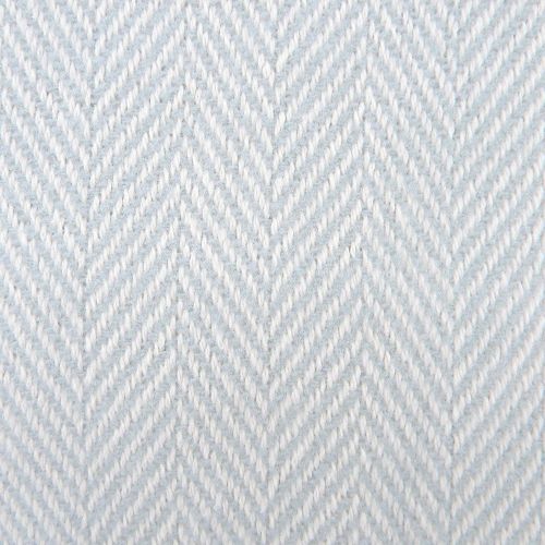  Sferra Celine Herringbone, 100% Cotton Throw Blanket - Slate Blue