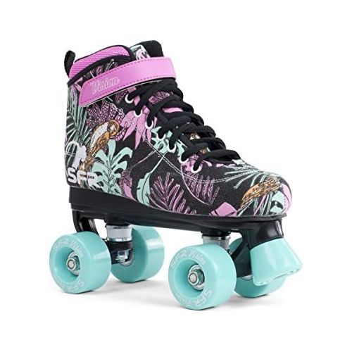  SFR Vision Canvas Rollschuhe Disco Roller Kinder floral floral, 33