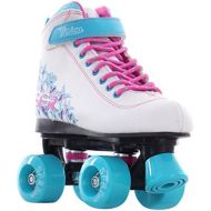 SFR Vision II Disco Roller Skates Childrens White/Blue/Pink