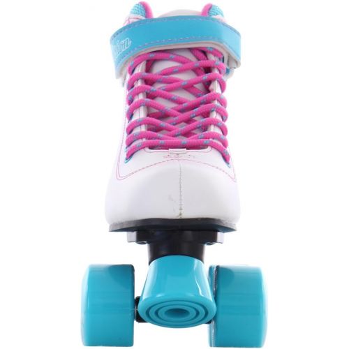  SFR Vision II Disco Roller Skates Childrens White/Blue/Pink