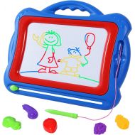 [아마존핫딜][아마존 핫딜] SGILE Magnetic Drawing Board, Doodle Board Drawing Writing Sketching Pad for Toddlers Kids, Blue