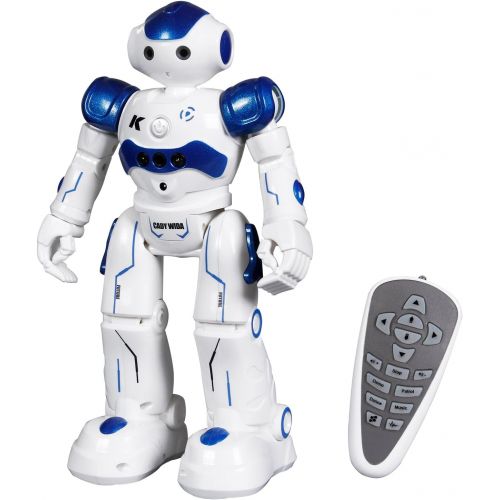  [아마존베스트]SGILE RC Robot Toy, Gesture Sensing Remote Control Robot for Kid 3-8 Year Birthday Gift Present, Blue