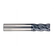SGS 46920 Z1MPCR Z-Carb-AP High Performance End Mill, Titanium Nitride-X Coating with Flat, 16 mm Cutting Diameter, 16 mm Cutting Length, 32 mm Shank Diameter, 92 mm Length, 2.5 mm