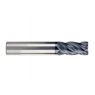 SGS 46900 Z1MPCR Z-Carb-AP High Performance End Mill, Titanium Nitride-X Coating, 16 mm Cutting Diameter, 16 mm Cutting Length, 32 mm Shank Diameter, 92 mm Length, 2.5 mm Corner Ra