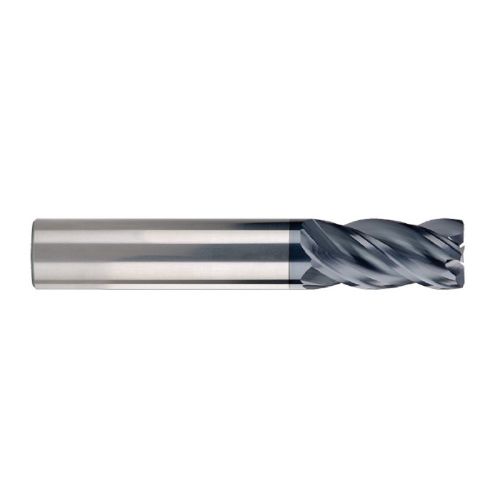  SGS 46894 Z1MPCR Z-Carb-AP High Performance End Mill, Titanium Nitride-X Coating, 12 mm Cutting Diameter, 12 mm Cutting Length, 26 mm Shank Diameter, 83 mm Length, 1.5 mm Corner Ra