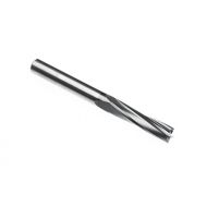 SGS 83060 27M CFRP Slow Helix High Performance End Mill, Uncoated, 10 mm Cutting Diameter, 28 mm Cutting Length, 10 mm Shank Diameter, 63 mm Length