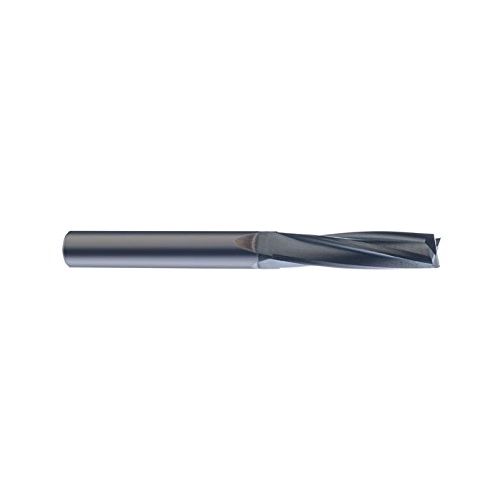  SGS 83061 27M CFRP Slow Helix High Performance End Mill, Diamond Coating, 10 mm Cutting Diameter, 28 mm Cutting Length, 10 mm Shank Diameter, 63 mm Length