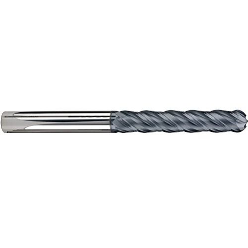  SGS 70542 7MB Series High Performance End Mill, Aluminum Titanium Nitride Coating, 14 mm Cutting Diameter, 75 mm Cutting Length, 14 mm Shank Diameter, 150 mm Length