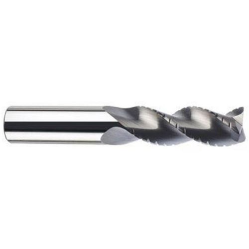  SGS 34308 43CB S-Carb High Performance End Mill, Titanium Diboride Coating, 34 Cutting Diameter, 1-58 Cutting Length, 34 Shank Diameter, 4 Length.030 Corner Radius