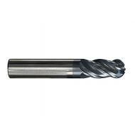 SGS 36350 Z1B Z-Carb High Performance End Mill, Aluminum Titanium Nitride Coating, 58 Cutting Diameter, 1-14 Cutting Length, 58 Shank Diameter, 3-12 Length