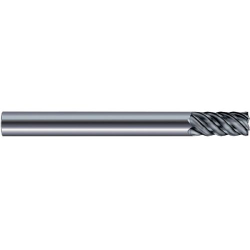  SGS 46140 57M Power-Carb High Performance End Mill, Aluminum Titanium Nitride Coating, 6 mm Cutting Diameter, 13 mm Cutting Length, 6 mm Shank Diameter, 89 mm Length