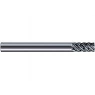 SGS 46142 57M Power-Carb High Performance End Mill, Aluminum Titanium Nitride Coating, 10 mm Cutting Diameter, 22 mm Cutting Length, 10 mm Shank Diameter, 102 mm Length