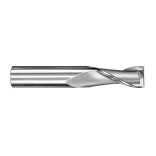  SGS 45295 52M 2 Flute High Shear General Purpose End Mill, Uncoated, 14 mm Cutting Diameter, 22 mm Cutting Length, 14 mm Shank Diameter, 83 mm Length