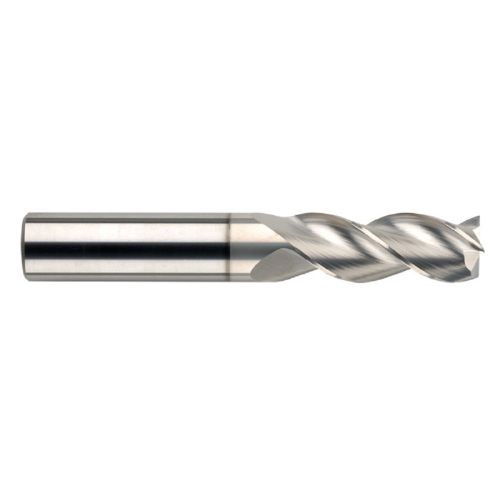  SGS 44611 47MES S-Carb High Performance End Mill, Titanium Dibromide Coating, 10 mm Cutting Diameter, 12 mm Cutting Length, 10 mm Shank Diameter, 100 mm Length