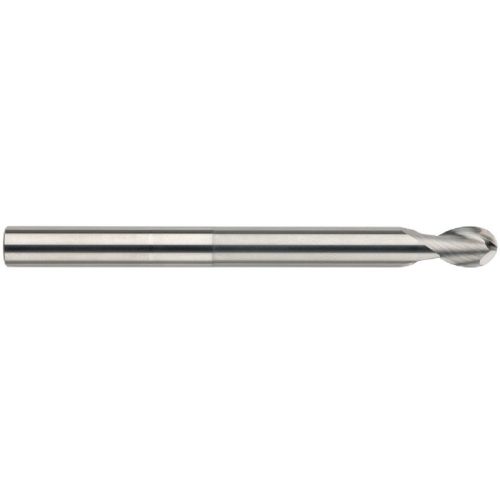  SGS 44619 47MEB S-Carb High Performance End Mill, Titanium Dibromide Coating, 16 mm Cutting Diameter, 20 mm Cutting Length, 16 mm Shank Diameter, 150 mm Length