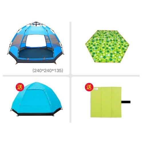  SGXDM Automatisches Zelt im Freien mit Zwei Schlafzimmern, Einer Halle, dichtem, regensicherem Wildcamping