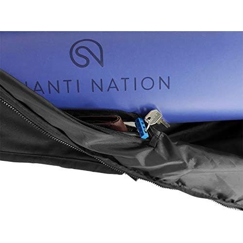  [아마존베스트]SHANTI NATION - Mat Bag XL - Yoga Bag for Yoga Mats - Ideal Bag for Shanti Mat Pro XL - Also Suitable for Mats with 68 cm Width - Practical and Comfortable - Comfortable Shoulder P