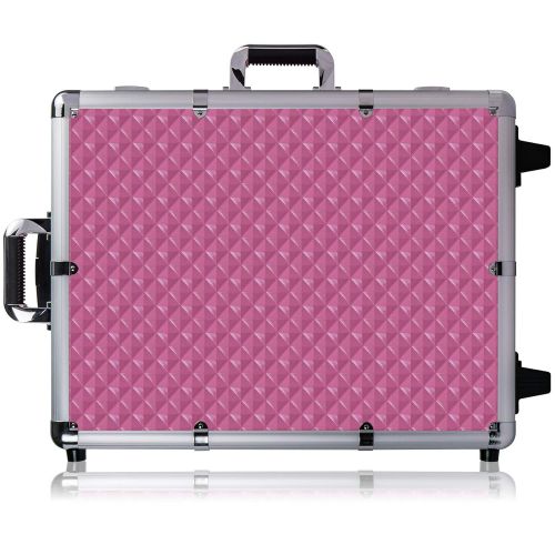  SHANY Cosmetics SHANY Studio To Go Makeup Case with Light - Pro Makeup Station - BLACK