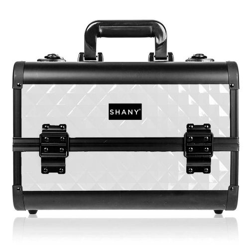  SHANY Cosmetics SHANY Premier Fantasy Collection Makeup Artists Cosmetics Train Case - Black Diamond