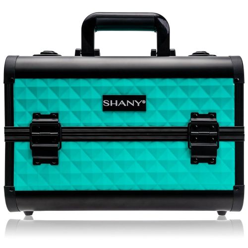  SHANY Cosmetics SHANY Premier Fantasy Collection Makeup Artists Cosmetics Train Case - Black Diamond