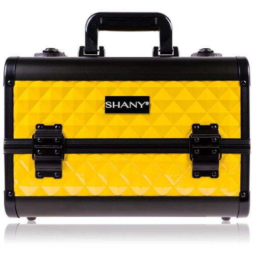  SHANY Cosmetics SHANY Premier Fantasy Collection Makeup Artists Cosmetics Train Case - Black Diamond