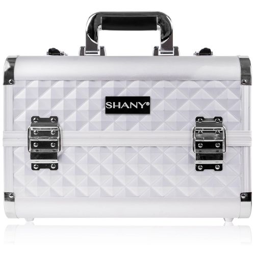  SHANY Cosmetics SHANY Premier Fantasy Collection Makeup Artists Cosmetics Train Case - Black Diamond