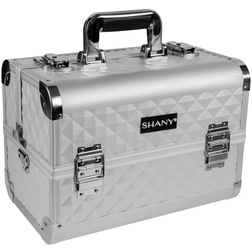  SHANY Cosmetics SHANY Premier Fantasy Collection Makeup Artists Cosmetics Train Case - Black Diamond