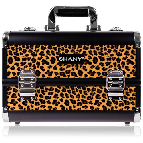  SHANY Cosmetics SHANY Premier Fantasy Collection Makeup Artists Cosmetics Train Case - Black Diamond