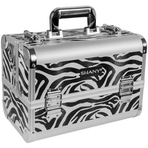  SHANY Cosmetics SHANY Premier Fantasy Collection Makeup Artists Cosmetics Train Case - Black Diamond