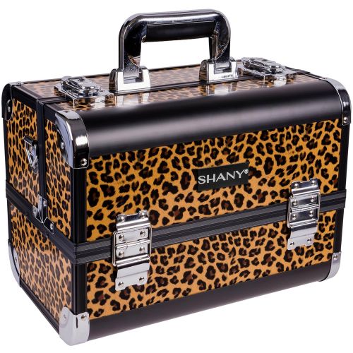  SHANY Cosmetics SHANY Premier Fantasy Collection Makeup Artists Cosmetics Train Case - Black Diamond