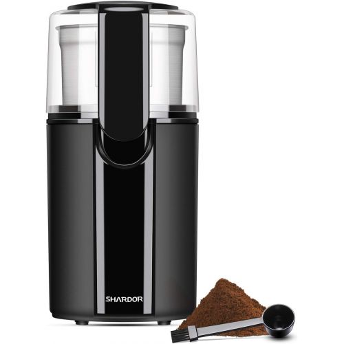  [아마존베스트]SHARDOR Coffee Grinder Electric, Electric Coffee Grinders, Electric Grinder with Removable Stainless Steel Bowl, Black