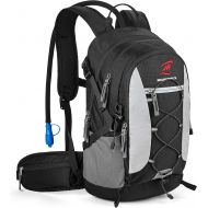 SHARKMOUTH Hydration Pack Backpack, Insulated Daypack with 2.5L Water Bladder