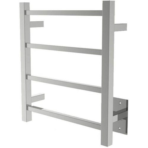  SHARNDY Towel Warmers Heated Towel Rail Square Bars ETW13-2A Towel Warmer for Bathroom Polish Chrome