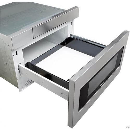  Sharp SMD2470ASY 24-Inch 1.2 cu. Ft. 950 W Stainless Steel Microwave Drawer