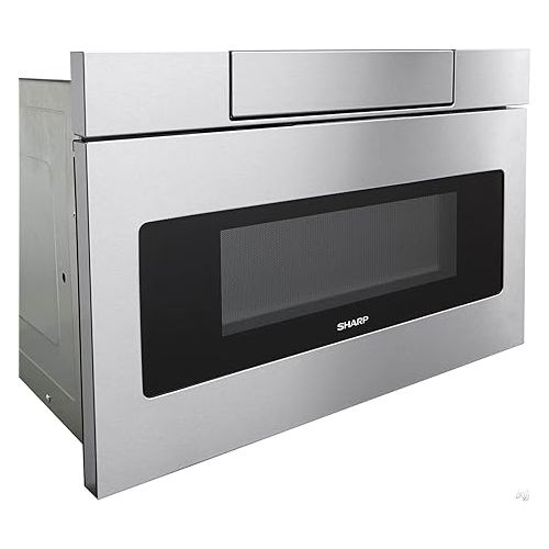  Sharp SMD2470ASY 24-Inch 1.2 cu. Ft. 950 W Stainless Steel Microwave Drawer