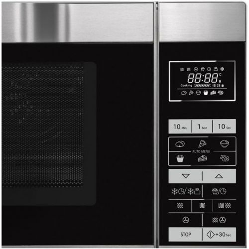  Sharp Home Appliances R861S Kombi-Mikrowellenherd, 25 l, 900 W, silber, Mikrowelle (freistehend, Kombi-Mikrowellenherd, 25 l, 900 W, beruehrungsempfindliche Oberflache, silber