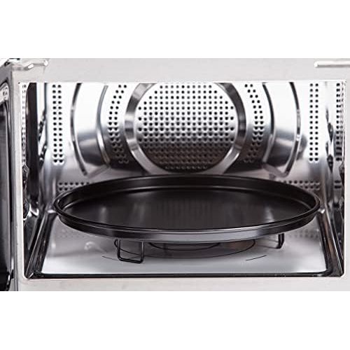  [아마존베스트]Sharp R-860S 3-in-1 Microwave, Grill and Fan Oven, 25 litre, 900 W, 49 cm, Automatic Programming, Weight and Time-Controlled Defrosting, Stainless Steel