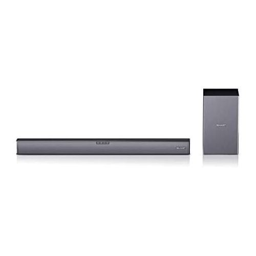  SHARP HT SBW182 2.1 Soundbar (160 Watt) with Wireless Subwoofer (HDMI, Bluetooth) [Model Year 2019]