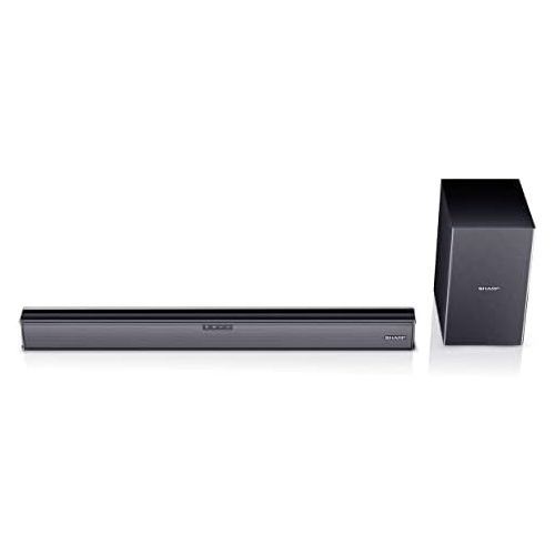  SHARP HT SBW182 2.1 Soundbar (160 Watt) with Wireless Subwoofer (HDMI, Bluetooth) [Model Year 2019]