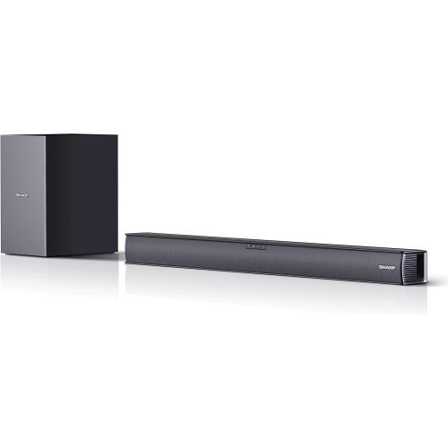  SHARP HT SBW182 2.1 Soundbar (160 Watt) with Wireless Subwoofer (HDMI, Bluetooth) [Model Year 2019]