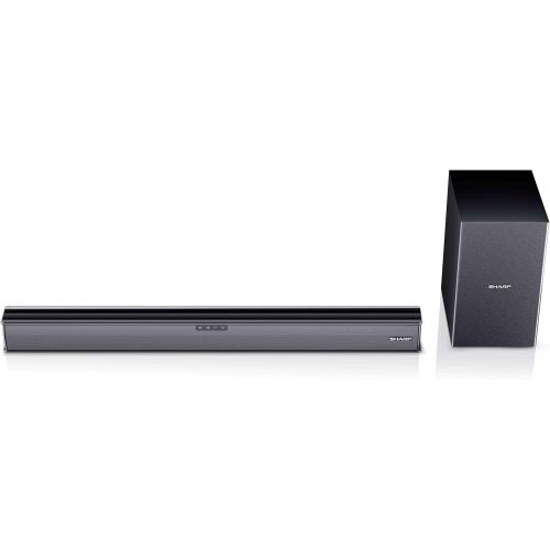  SHARP HT SBW182 2.1 Soundbar (160 Watt) with Wireless Subwoofer (HDMI, Bluetooth) [Model Year 2019]