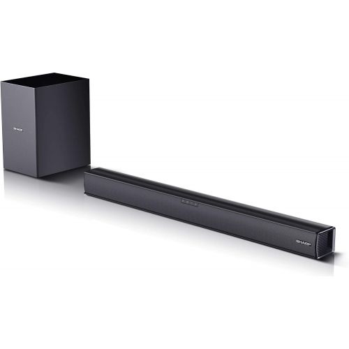  SHARP HT SBW182 2.1 Soundbar (160 Watt) with Wireless Subwoofer (HDMI, Bluetooth) [Model Year 2019]