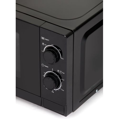 [아마존베스트]Sharp Microwave / 20 L Cooking Room / 800 W / Timer / Weight and Timed Defrosting, Black